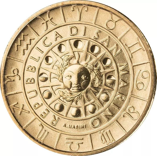 5 euros Saint-Marin Signe du zodiaque Scorpion 2020