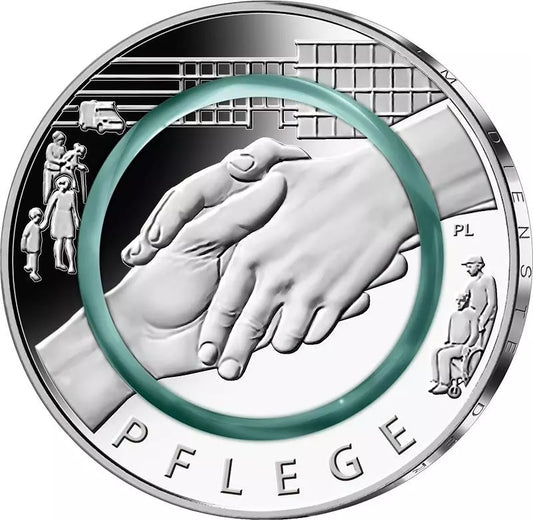 10 euros République fédérale d'Allemagne Au service de la société - Care 2022 État neuf