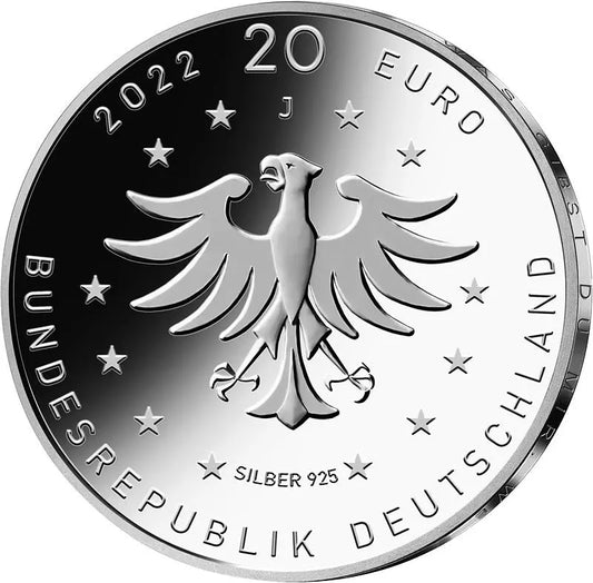 Pièce de 20 euros BRD Rumpelstiltskin 2022 (épreuve)