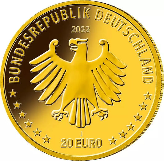 20 euros Allemagne Retour des animaux sauvages - Phoque gris 2022