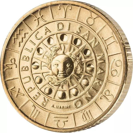 5 euros Saint-Marin Signe astrologique Verseau 2021