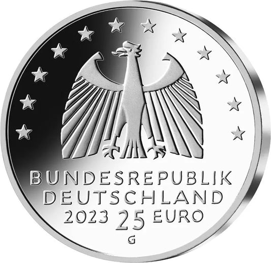 25 Euro Allemagne Noël Erzgebirge Schwibbogen 2023 BE