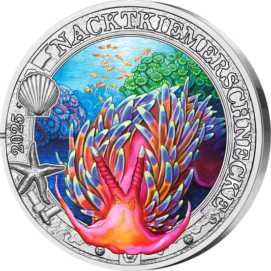 3 Euro Austria Luminous Marine Worlds - Nudibranche 2025