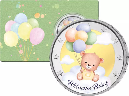 Édition spéciale artiste à 2 euros « Naissance dans la carte de visite »