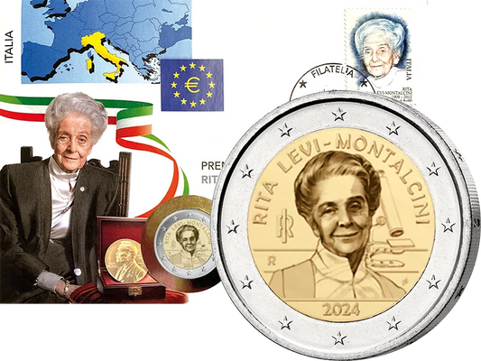 2 euros Numiscover Italie Levi Montalcini 2024