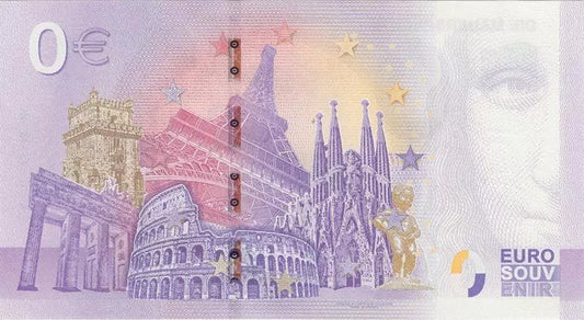 Billet de 0 euro Allemagne UEFA Euro 2024 - Trophée 2023