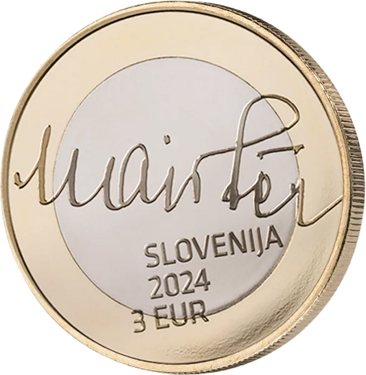 Slovénie - 3 euros - 150e anniversaire de Rudolf Maister (2024)