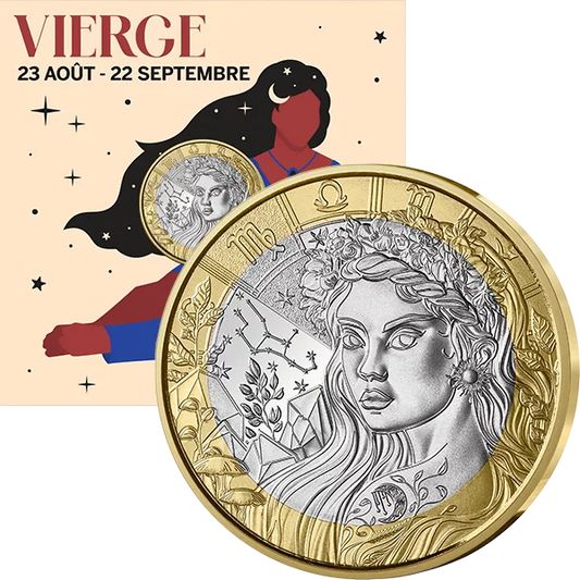 5 euros France Signe du zodiaque - Vierge