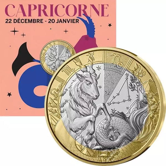 5 euros France Signe du zodiaque - Capricorne