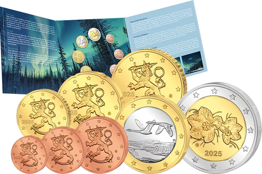 Série de pièces en euros Finlande 2025