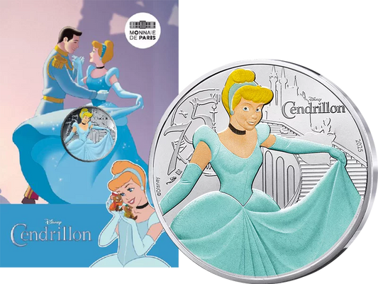 10 euros France Disney Classics - 75 ans de Cendrillon 2025