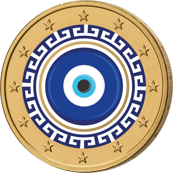 Œil porte-bonheur Édition Premium 2 euros