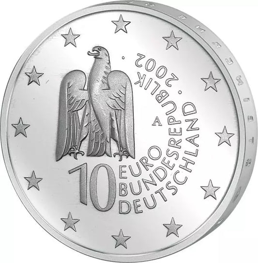 10 euros République fédérale d'Allemagne Île aux Musées Berlin 2002 État neuf (A)