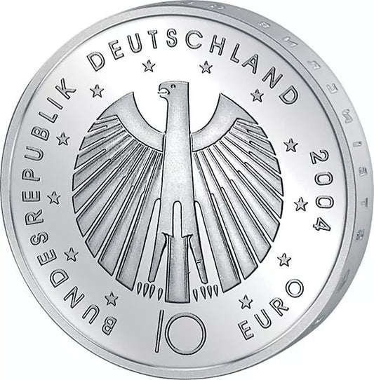 10 Euro Allemagne Coupe du Monde FIFA (2e version) 2004 Épreuve