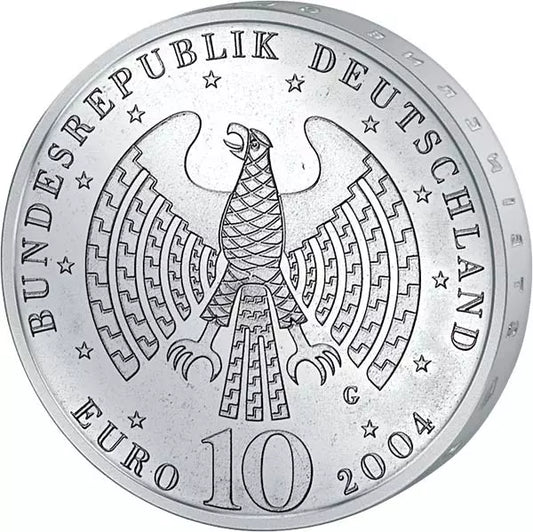 10 euros RFA Élargissement de l'Union européenne 2004 Épreuve (G)