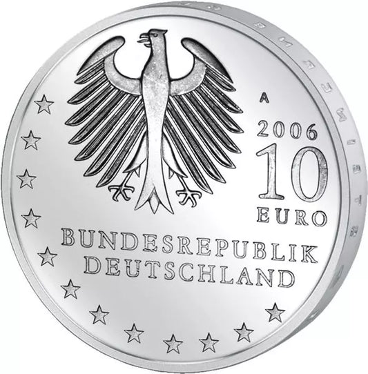 10 euros République fédérale d'Allemagne 800 ans de Dresde 2006 Preuve