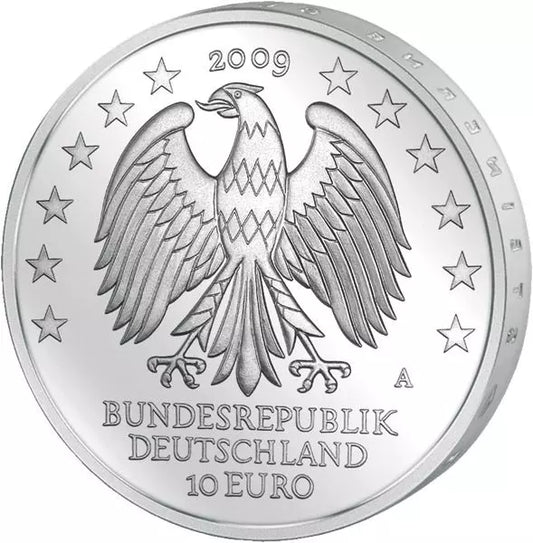 10 euros République fédérale d'Allemagne 600 ans de l'Université de Leipzig 2009 Preuve