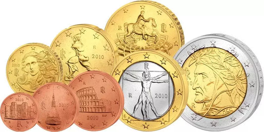 Coffret de pièces en euros Italie