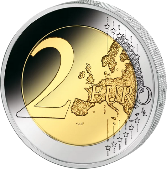 Preuve de 2 euros slovène pour le 100e anniversaire de Franc Rozman (2011)
