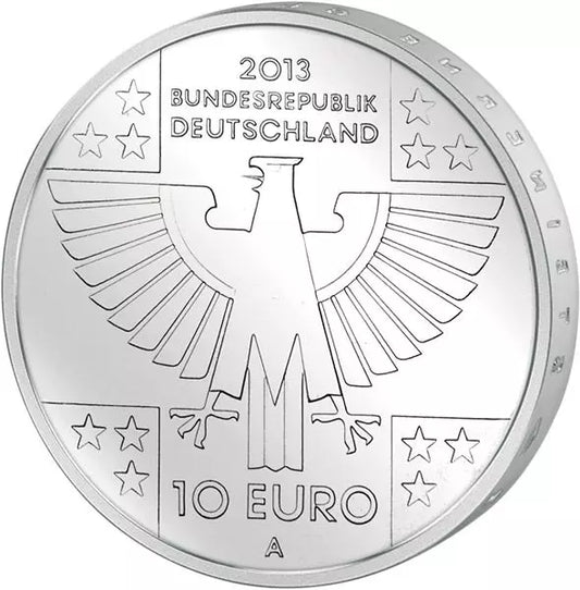 10 euros République fédérale d'Allemagne 150 ans de la Croix-Rouge 2013 Preuve