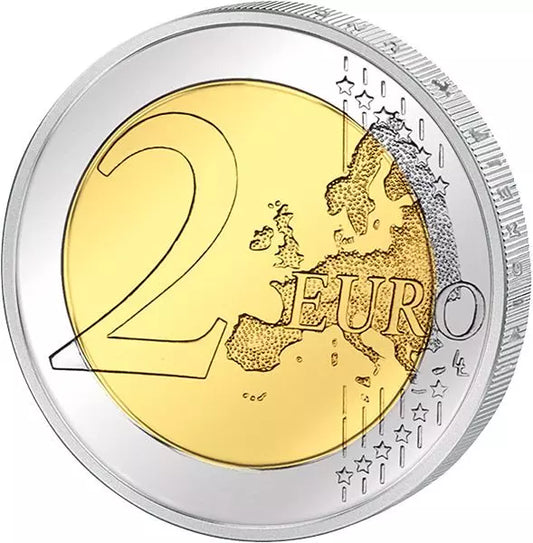 Pièce de 2 euros de Lettonie, Industrie laitière 2016, en parfait état