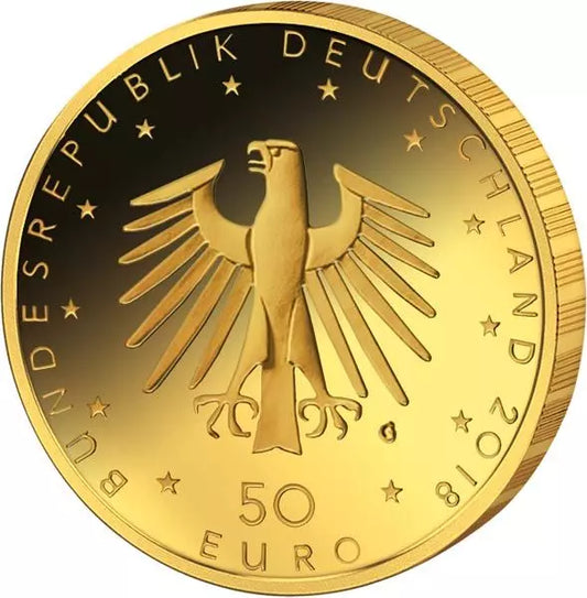 Contrebasse BRD 5 x 50 euros 2018