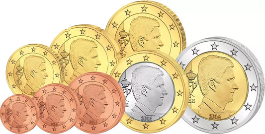 Coffret de pièces en euros Belgique