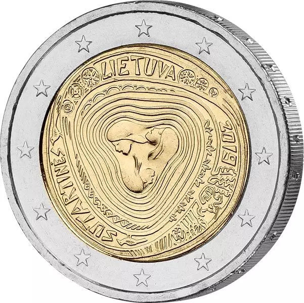 2 euros Lituanie Chansons folkloriques lituaniennes Sutartines 2019