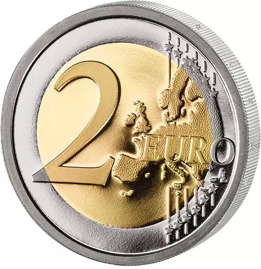 2 euros Vatican 25e anniversaire de la restauration de la chapelle Sixtine 2019