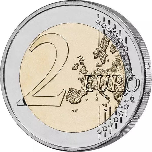 2 euros Grèce 150e anniversaire de la mort d'Andreas Kalvos 2019
