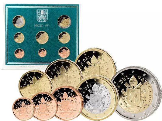 Coffret de pièces en euros du Vatican 2019