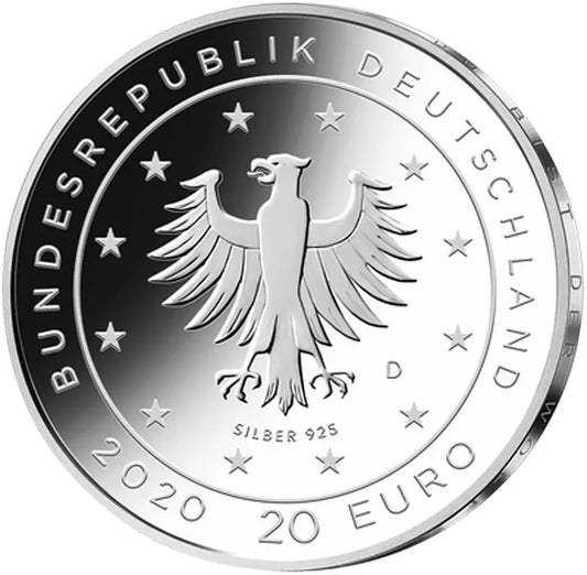 20 euros Allemagne Le Loup et les Sept Chevreaux 2020 Preuve