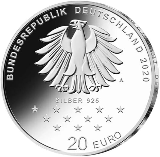 20 euros Allemagne 300ème anniversaire du Baron von Münchhausen 2020