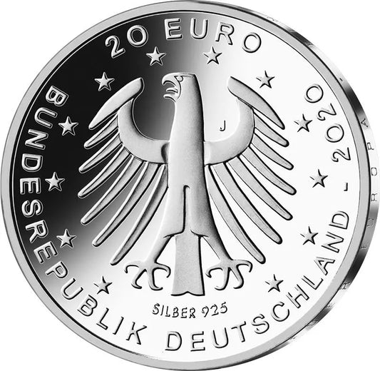 20 Euro Allemagne Championnat d'Europe de football 2020 État neuf