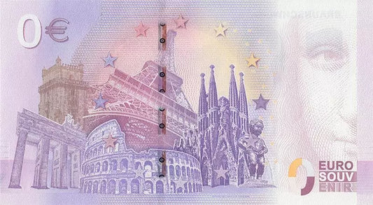 Billet de 0 euro Espagne Torre de Hercules 2022