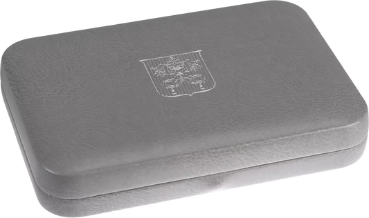 Coffret de pièces en euros du Vatican 2020, édition premier jour, comprenant une pièce commémorative en argent de 20 euros.