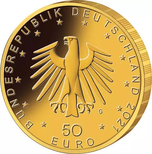 50 euros BRD Pauke Gold 2021