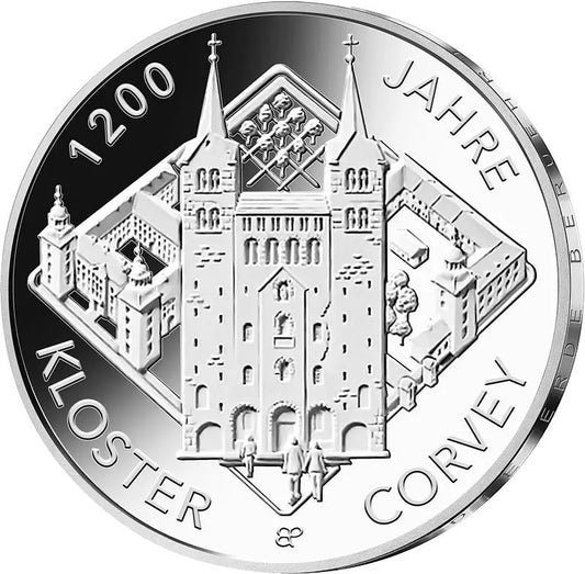 20 euros Allemagne 1 200 ans de l’abbaye de Corvey 2022 Épreuve