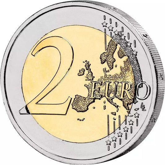 2 euros Andorre 100e anniversaire du couronnement de Notre-Dame de Meritxell 2021