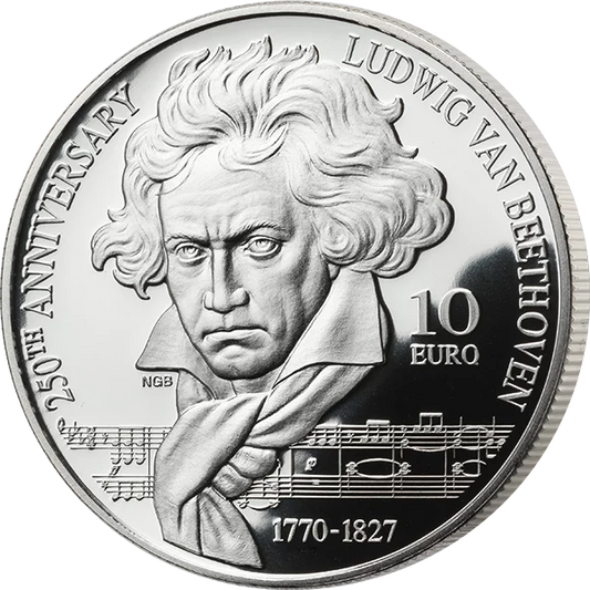 10 euros Malte 250e anniversaire de Ludwig van Beethoven 2020
