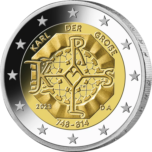 2 euros Allemagne 1275e anniversaire de Charlemagne 2023