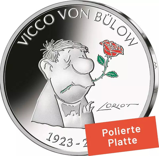 20 euros Allemagne 100e anniversaire de Vicco von Bülow 2023 - Preuve