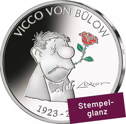 Pièce de 20 euros, Allemagne, 100e anniversaire de Vicco von Bülow 2023 - État neuf