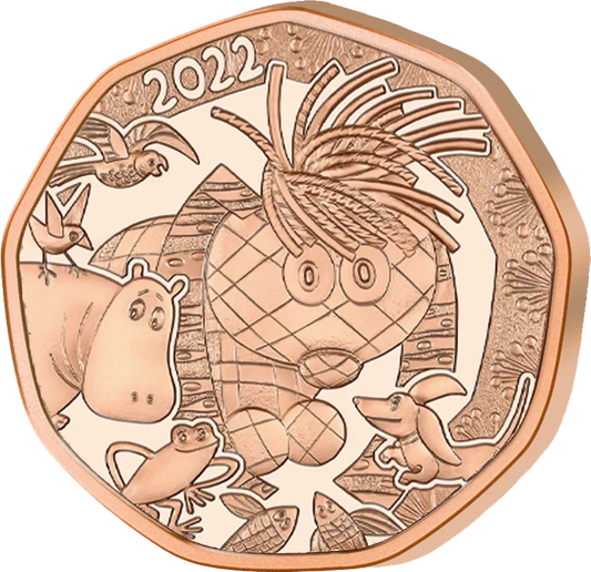 Pièce de Pâques autrichienne de 5 euros - La petite « Je suis moi » 2022