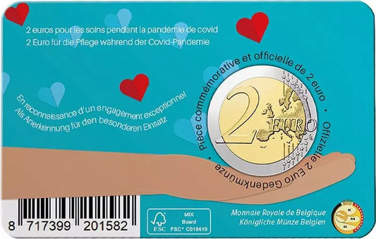 2 euros Belgique Santé 2022