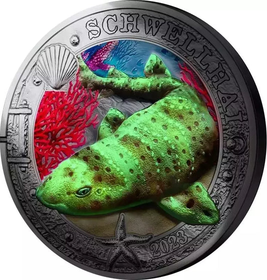 3 Euro Austria Luminous Marine Worlds - Requin-houle 2023
