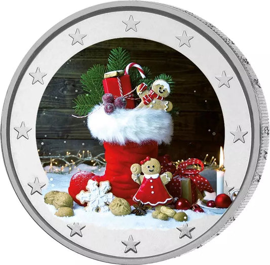 Père Noël Édition Artiste 2 euros