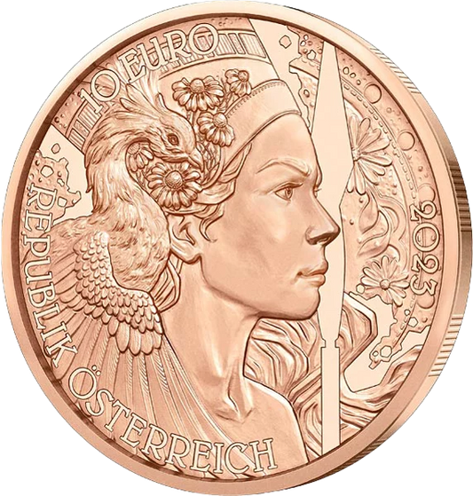 10 euros Autriche Avec le langage des fleurs - Camomille 2023