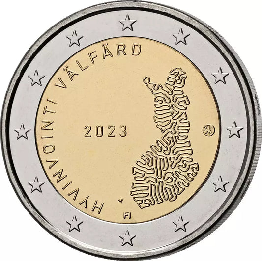 2 euros Finlande Services sociaux et de santé 2023