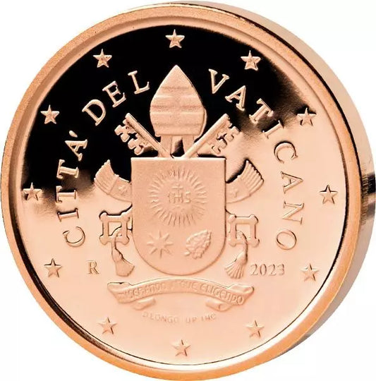 Coffret de pièces en euros du Vatican 2023